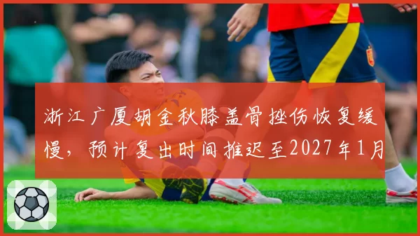 浙江广厦胡金秋膝盖骨挫伤恢复缓慢,预计复出时间推迟至2027年1月